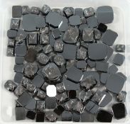 A BOX OF HALMITE INTAGLIA LOOSE STONES