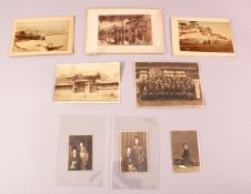 A COLLECTION OF EIGHT 19TH / 20TH CENTURY JAPANESE PHOTOGRAPHS, (8)