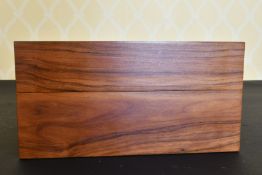 A WOODEN HUMIDIFIER.