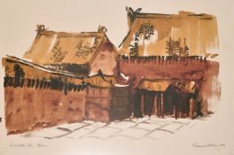 Rosamond Brown, Circa 1976, 'Forbidden City, Peking', watercolour, signed and dated 1976, 24