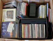 A LARGE QUANTITY OF CD'S.