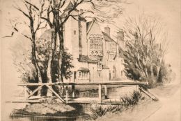 A collection of 19th century engravings, British ecclesiastical subjects, engraving, variously