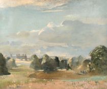 20th century, An impressionist landscape, oil on canvas, 20