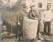 Circle of Frank Meadow Sutclifffe (1853-1941) early 20th century vintage photograph of fishermen