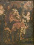 Nicaise de Keyser (1813-1887) Belgium, the coronation of Elizabeth the Queen of England, oil on