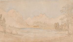 A group of three works, Walter Jon Trower Bishop of Gibraltar (1804-1877) 'Near Innsbruck',