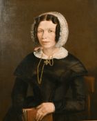 John Alfred Giles (circa. 1848), A pair of portraits of a lady and gentleman, one signed, each 30