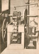 Eberhard Kieser (1583-1631) 'Mechanics of windmills', etchings, 9