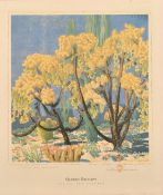 After Gustave Baumann, 'Cholla and Sahuaro', colour print (1995), 19.25