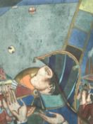 Alexandre Ivanov (1950-1998) Russian, two coloured lithographs, the first 24