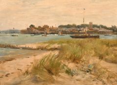 Fredrick Golden short, British, A scene of Yarmouth, Isle of Wight