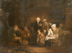 After David Wilkie, 'The Blind Fiddler', oil on canvas, 13