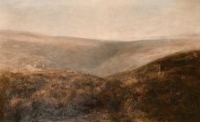 Charles Thomas Burt (1823-1902)British, Hunters in a Highland landscape with startled grouse, oil on