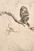 Leonard Robert Brightwell (1889-1983) British, 'No Monkeying', drypoint etching, signed and