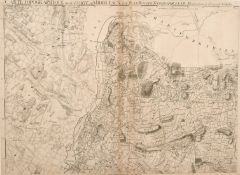 A Jean Rocque map showing Harrow circa. Circa 1757. 20