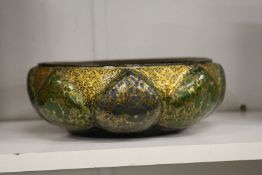 An Eastern lacquer bowl