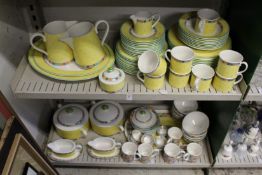 Villeroy and Boch Twist-Alea Limone dinnerware (quantity)