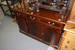 Reproduction mahogany sideboard