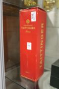 Taittinger champagne, non vintage boxed