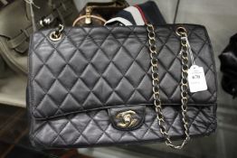 A ladies quilted handbag