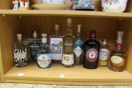 Quantity of gin and other spirits
