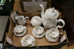 A Continental tea service