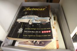 Motoring magazines etc