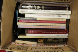 A box of Art Antique and other books