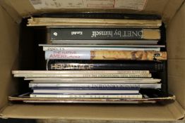 A box of Art Antique and other books
