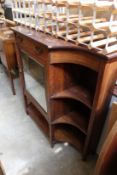 Victorian rosewood side cabinet (lacking upper section)