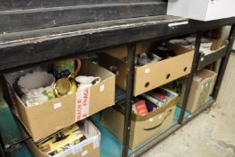 Three boxes of decorative china