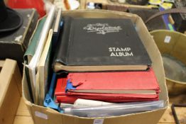 A large quantity of stamps etc