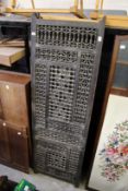 An Eastern Mashrabiya work folding screen
