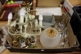 Various light fittings