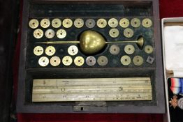 19th century mahogany cased Hygrometer