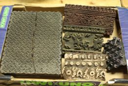 Various printing blocks
