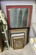 Various paintings and prints