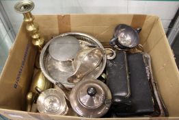 Various plated items etc