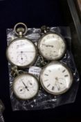 Various pocket watches etc