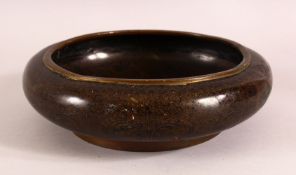 A CHINESE CLOISONNE BOWL, 25cm diameter.