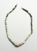 A ROMAN GLASS NECKLACE
