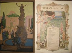 BIBBY'S ANNUAL, 1912, lge 4to, with col. illus. by G.F.Watts, etc. (1)