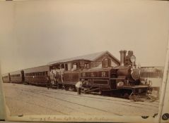 INDIA / SIERRA LEONE: an oblong album containing dry-mounted photographs, b/w, mostly pertaining