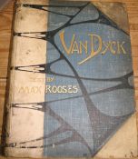 ROOSES (Max) Van Dyck, 4to, plates, half vellum Art NOUVEAU binding, L., 1900