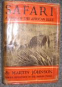[HUNTING] JOHNSON (M.) Safari, A Saga of the African Blue, 8vo, plates as called for, clo., d.w.,