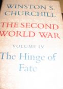 CHURCHILL (W.S.) History of the Second World War, 6 vols in d.w.'s, 1st edns, 1948-1954 (6)