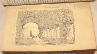 [FRANCE] FROSSARD (E.) Tableau Pittoresque, Scientifique et Moral de NIMES, 8vo, 18 plates, half