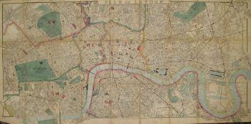 [MAP] James Wyld's Folding Plan of London (1)