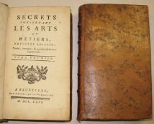 [PRINTING, METALS, PAINTING, GILDING, etc.] Secrets Concernant Les Arts et Metiers . . . Nouvelle