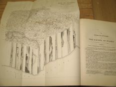 HORSFIELD (T.W.) History . . . of SUSSEX, 2 vols, 4to, 58 plates incl. 2 folding maps, contemp. half